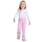 Calça legging infantil montaria cirre térmica