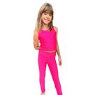 Calça Legging Infantil - Pink