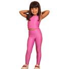 Calça Legging Infantil Rosa - Magenta