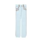 Calça Legging Jeans Infantil Bebê 06 a 24 Meses Pimpolho - Azul médio