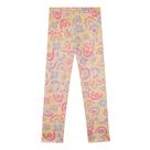 Calça Legging Kukiê em Fly Tech Estampada Arco íris Amarelo