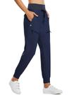 Calça Legging Leve para Caminhada Feminina BALEAF - Azul - Tamanho L