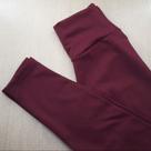 Calça Legging Lisa Flanelada Térmica Cor:VinhoTamanho:G