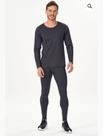 Calça legging masculina leve compressao com Tecnologia Emana preta tamanho M