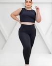 Calça Legging Plus Size cintura alta cos largo GG - G1 G2 - G3
