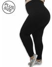 Calça Legging Plus Size Compressora Reforçada Cós Super Alto