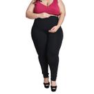 Calça Legging Plus Size Gestante Preta Reforçada Linda Gestante Calça Legging Plus Size Gestante Preta Reforçada Linda Gestante