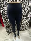 Calça legging poliamida cintura alta