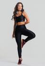 Calça Legging Poliamida Texturizada Com Brilho Preto Salvatore Calça Legging Poliamida Texturizada Com Brilho Preto Salvatore