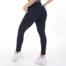 Calça Legging Preta de Poliamida Valoriza Bumbum com Bolsos