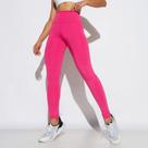 Calça Legging Rosa Chiclete Modeladora Cintura Alta Barbie