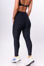 Calça legging soft comfort preta fitness academia