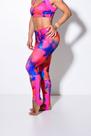 Calça legging sublimada de pezinho hipster