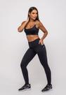 Calça Legging Suplex Poliamida Com Bolso Preto Salvatore