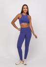 Calça Legging Suplex Poliamida Com Costura Azul Salvatore Calça Legging Suplex Poliamida Com Costura Azul Salvatore