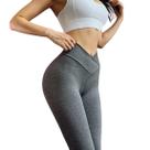 Calça Legging United Cós Transpassado com Franzido Empina Bumbum