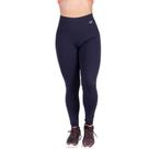 Calça Legging Up Cós Alto Suplex Marinho