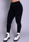 Calça Legging Vekyo Veludo Cotelê Cós Alto