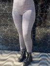 Calça legging xadrez