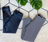 Calça legging xadrez TAM 2