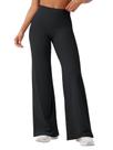 Calça Legging YEOREO Cintura Alta 80 cm Preta com Pernas Retas