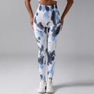 Calça Legging Yoga Tie Day Cintura Alta/Levanta Bumbum - S970