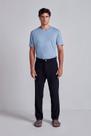 Calça Linen Blend Relax - Azul Marinho Calça Linen Blend Relax - Azul Marinho