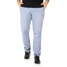 Calça Linho Guilherme Soul Regular Fit Azul Calça Linho Guilherme Soul Regular Fit Azul