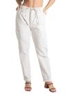 Calça Linho Sawary Mom - 280305 - Bege 44 Calça Linho Sawary Mom - 280305 - Bege 44