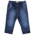 Calça Look Jeans Jogger Moletom Jeans - UNICA - G