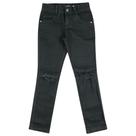 Calça Look Jeans Skinny Preta - PRETO - 6