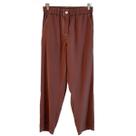 CALÇA MARRANTE C/PESPONTO E ZIPER DEL AMO Cor:MarromTamanho:P
