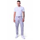 Calça Masculina Cargo Linho Algodão Com Cadarço Calça Masculina Cargo Linho Algodão Com Cadarço