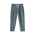 Calça Masculina Casual Solta de Algodão e Linho - Respirável e Confortável