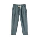 Calça Masculina Casual Solta de Algodão e Linho - Respirável e Confortável