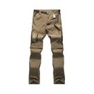 Calça Masculina Conversível Impermeável e de Secagem Rápida com Proteção UV - Ideal para Caminhadas na Primavera Calça Masculina Conversível Impermeável e de Secagem Rápida com Proteção UV - Ideal para Caminhadas na Primavera