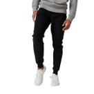 Calça Masculina de Moletom Inverno Jogger Preto Calça Masculina de Moletom Inverno Jogger Preto