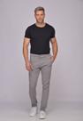 Calça Masculina em Sarja 7898 Cinza Claro
