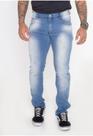 Calça Masculina Jeans Skinny Modelo Liso Confortável