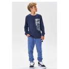 Calça Masculina Jogger JOHNNY FOX Cor:MarinhoTamanho:18