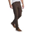 Calça Masculina Max Denim de Sarja Cargo Verde Escuro