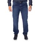 Calça Masculina Max Denim Reta Estilo Urbano Jeans Escuro Calça Masculina Max Denim Reta Estilo Urbano Jeans Escuro