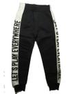 Calça Masculina Moletom Preto Tam 4 Dicanela
