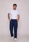 Calça Masculina Nylon Azul Marinho 7942 F075 Calça Masculina Nylon Azul Marinho 7942 F075