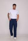 Calça Masculina Nylon Azul Marinho 7942 Calça Masculina Nylon Azul Marinho 7942