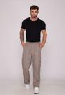 Calça Masculina Nylon Bege 7942 Calça Masculina Nylon Bege 7942
