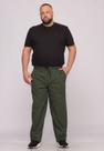 Calça Masculina Plus Size Sarja Verde