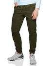 Calça Masculina Reta Match 6535 Verde Exército Tamanho 40
