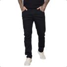Calça Masculina Sarja Alfaiataria Confortável Social Casual com Elastano