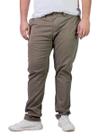 Calça Masculina Sarja Slim Essencial Color Ogochi 002510019 Caqui